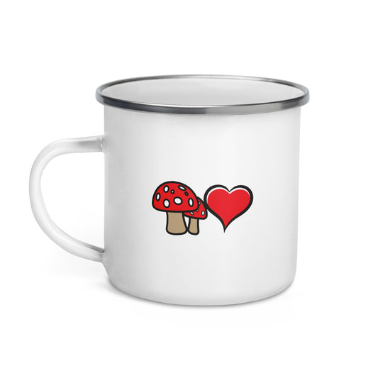 MushLuv Enamel Mug