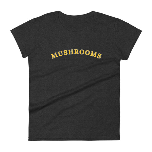 Mushrooms U women's short sleeve t-shirt