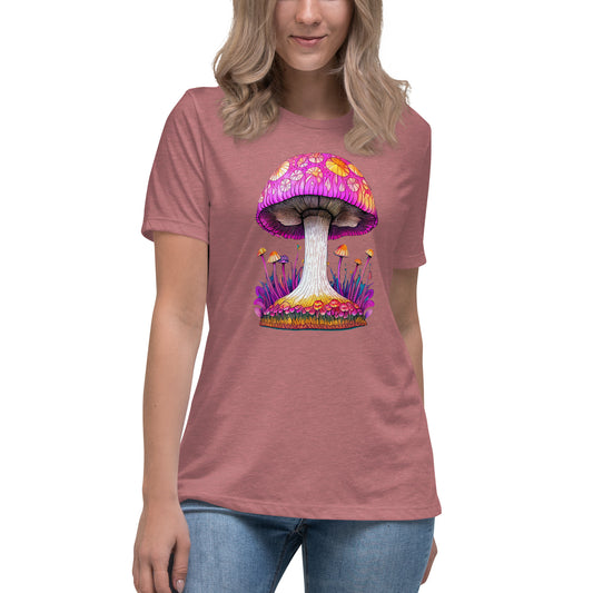 Easter Shroom Women's Relaxed T-Shirt