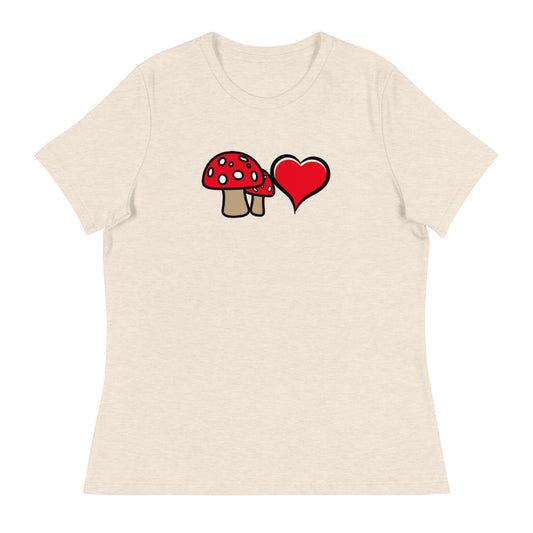 MushLuv Women's Relaxed T-Shirt