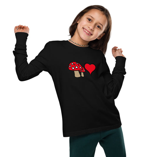 MushLove Youth long sleeve tee